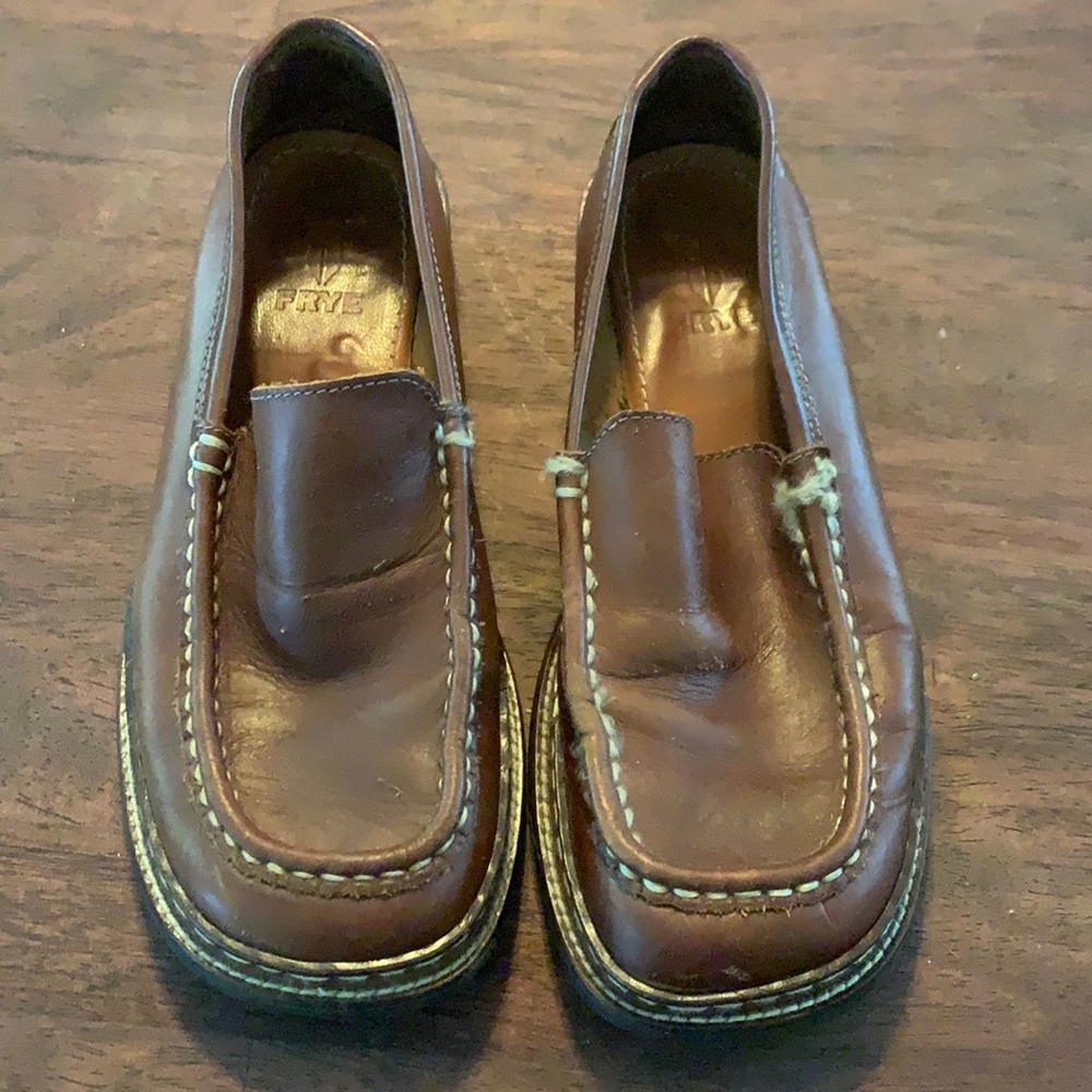 Frye loafers